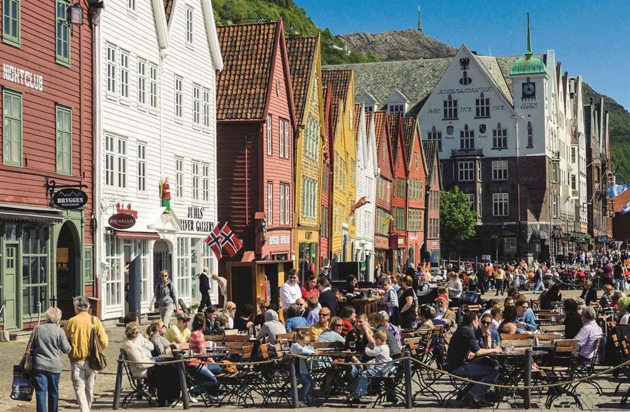 Cosy Apartment With Free Parking Bergen Exterior foto