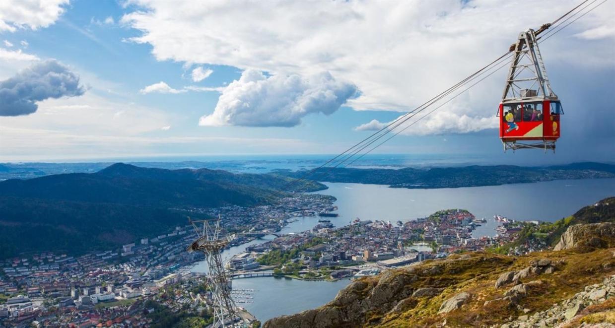 Cosy Apartment With Free Parking Bergen Exterior foto